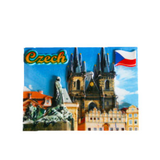 Keramický magnet Praha