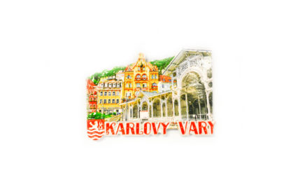 Keramický magnet Karlovy Vary